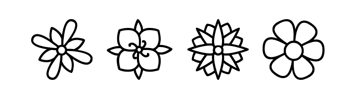 Flowers St  Free Fonts Download