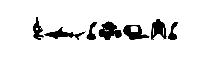 Mixed Silhouettes Free vol 2  Free Fonts Download