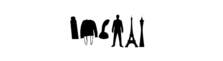 Mixed Silhouettes Free vol 2  Free Fonts Download