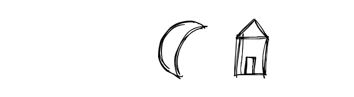 go around the books - symbols  Free Fonts Download