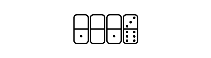 Dominos St  Free Fonts Download