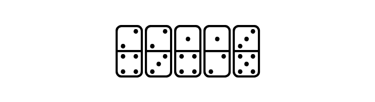 Dominos St  Free Fonts Download