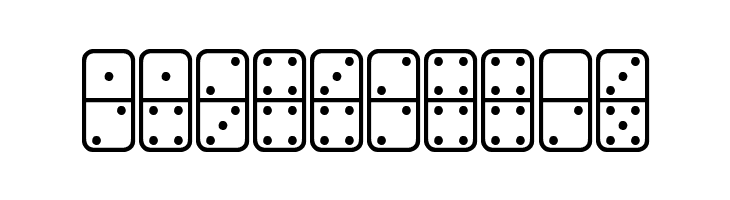 Dominos St  Free Fonts Download