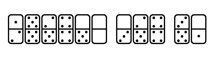 Dominos St  Free Fonts Download