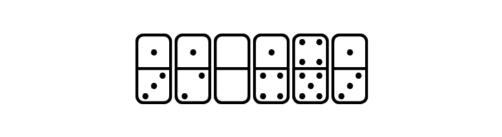 Dominos St  Free Fonts Download