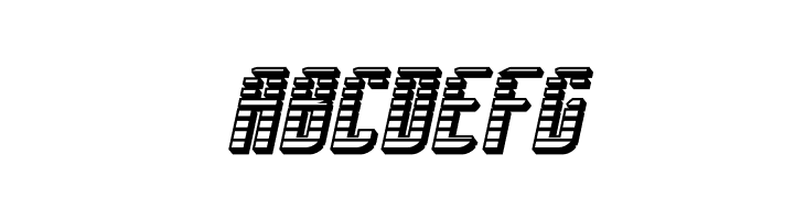 SF Piezolectric SFX Oblique  Free Fonts Download