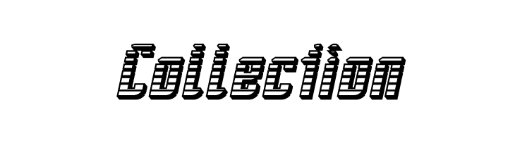 SF Piezolectric SFX Oblique  Free Fonts Download