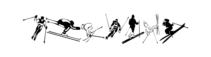 KR Ski  Free Fonts Download