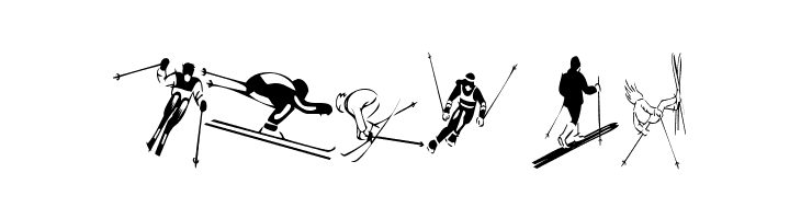 KR Ski  Free Fonts Download