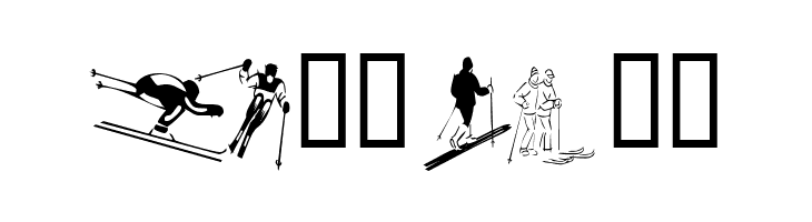 KR Ski  Free Fonts Download