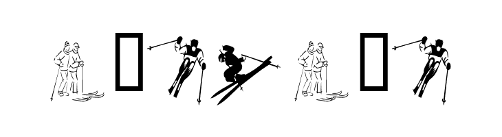KR Ski  Free Fonts Download