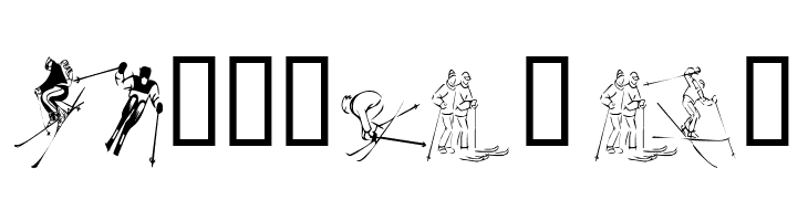 KR Ski  Free Fonts Download