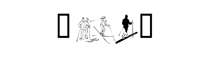 KR Ski  Free Fonts Download