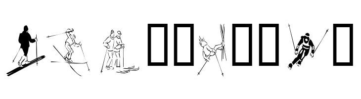 KR Ski  Free Fonts Download