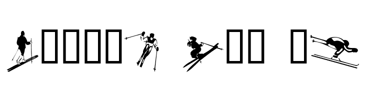 KR Ski  Free Fonts Download