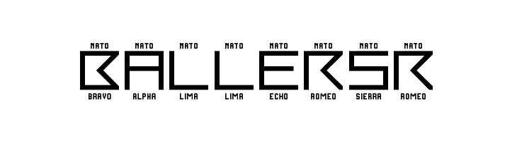 LNR Phonetic Alphabet Regular  Free Fonts Download