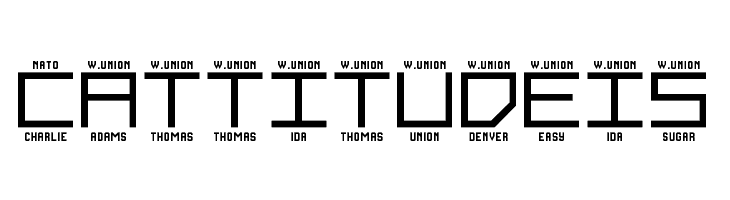 LNR Phonetic Alphabet Regular  Free Fonts Download