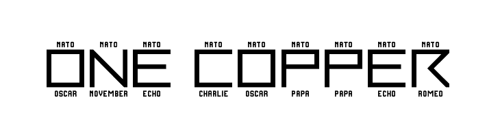 LNR Phonetic Alphabet Regular  Free Fonts Download