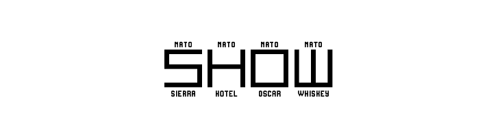 LNR Phonetic Alphabet Regular  Free Fonts Download