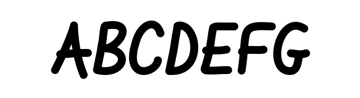 Mf I like it BOLD  Free Fonts Download