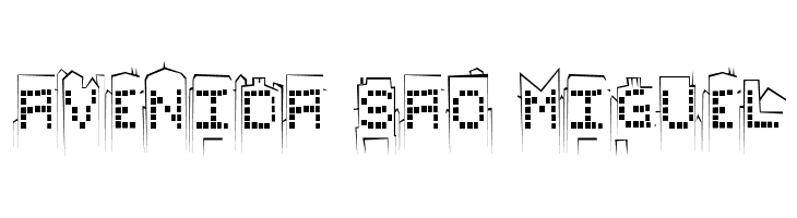 skylinesketch  Free Fonts Download