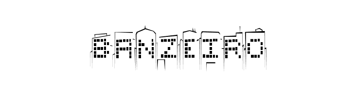 skylinesketch  Free Fonts Download