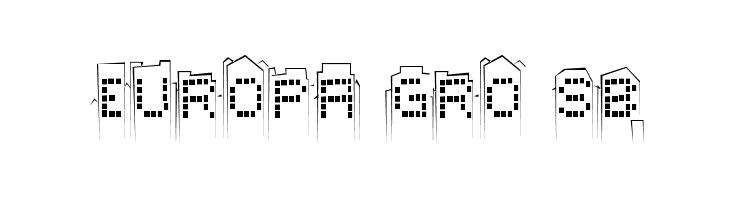 skylinesketch  Free Fonts Download