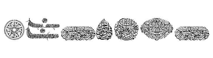 My Font Quraan 7  Free Fonts Download