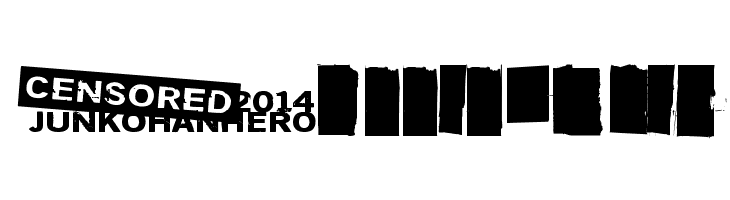 Sensuroitu  Free Fonts Download