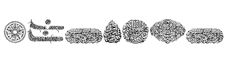 My Font Quraan 6  Free Fonts Download