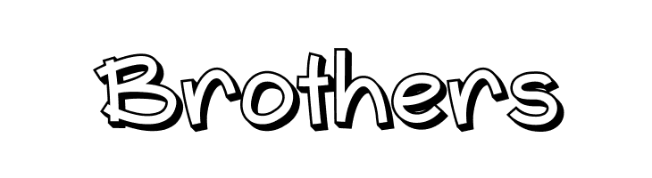 Typo Comica Outline  Free Fonts Download