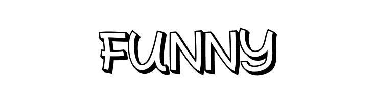 Typo Comica Outline  Free Fonts Download