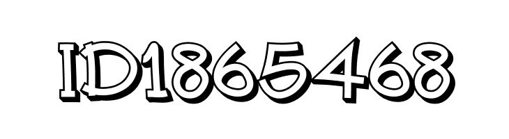 Typo Comica Outline  Free Fonts Download