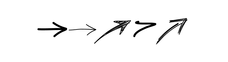 PWFreeArrows  Free Fonts Download