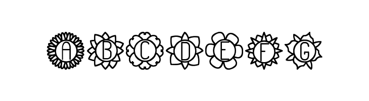 Floreada St  Free Fonts Download