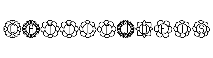 Floreada St  Free Fonts Download