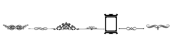 Vintage Decorative signs 2  Free Fonts Download