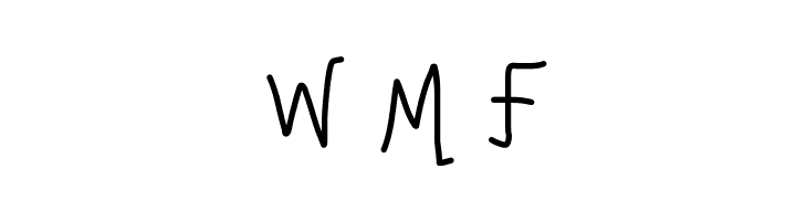 KBWalkingontheTable  Free Fonts Download
