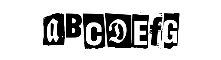 Liima, paperi, sakset 2  Free Fonts Download