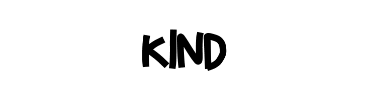 KIND Animated Font