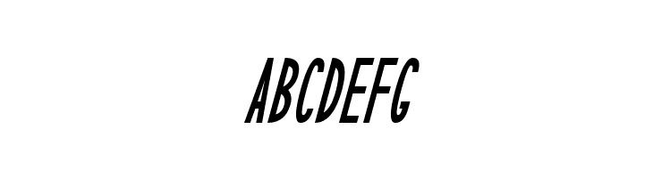 Sophisticated Slims Tight Italic  Free Fonts Download