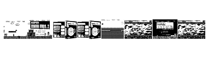 Super Mario Lost!  Free Fonts Download