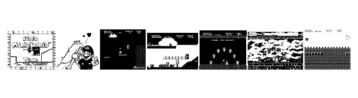 Super Mario Lost!  Free Fonts Download