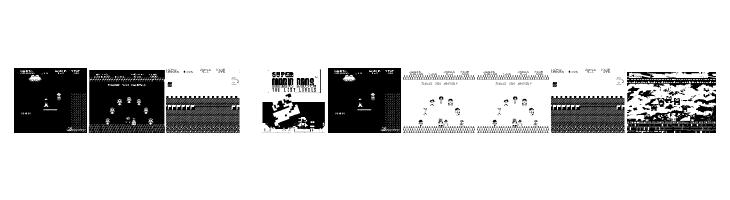 Super Mario Lost!  Free Fonts Download