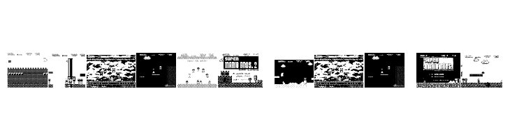 Super Mario Lost!  Free Fonts Download