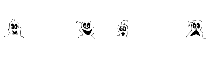 FE-10Lil'Ghosts  Free Fonts Download