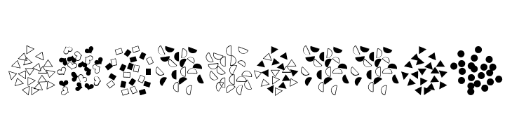 FE-Confetti  Free Fonts Download