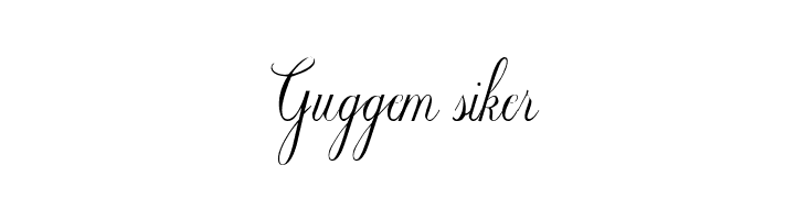 Willegha [Unregistered]  Free Fonts Download