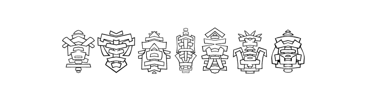 FE-Tribal  Free Fonts Download