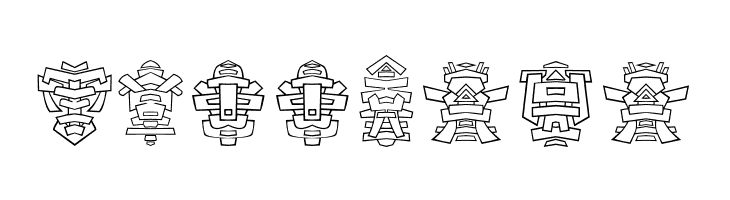 FE-Tribal  Free Fonts Download